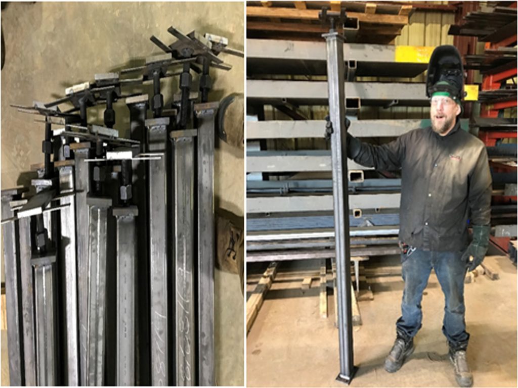 Jack Post for Sale, Adjustable JW Portable Welding & Repairs