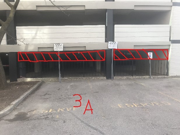 Planning guardrail addition on top of handrail. JW Portable Welding & Repairs, London, Ontario. 2021