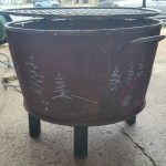 Fire pit grill manufactured by JW Portable Welding & Repair 2020 London, Ontario