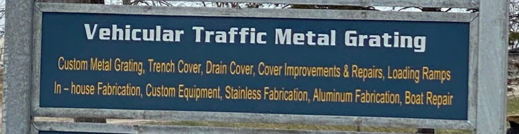 Each section of the exterior sign for business is replaceable, in this way this sign can evolve with the needs of business to display new services or products. JW Portable Welding & Repairs, April 4, 2025 Lucan Ontario